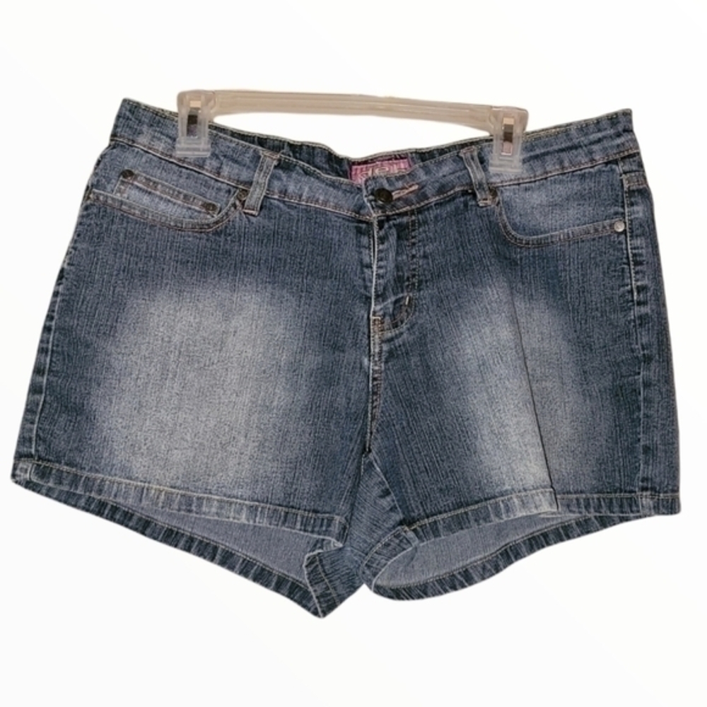 Deb's faded out blue Jean Shorts